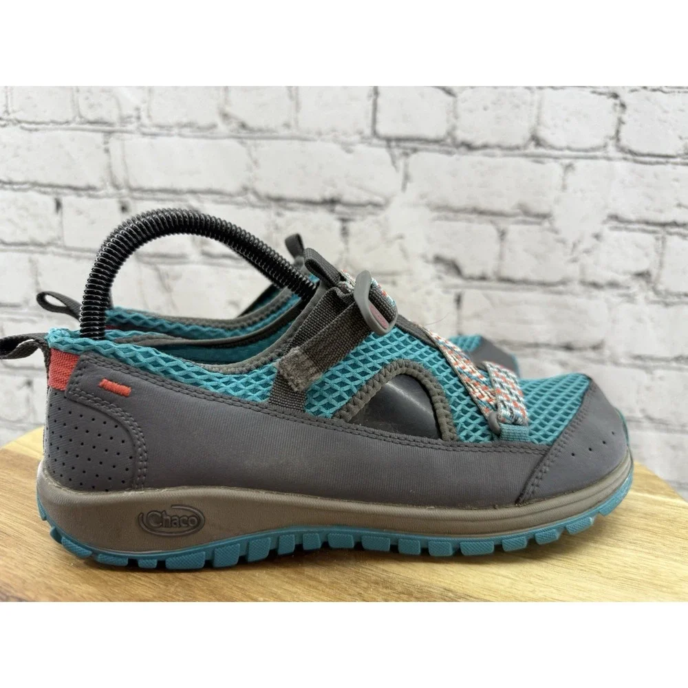 Chaco Odyssey Water‎ Sandal Shoes Big Kids 6 Sandals Teal